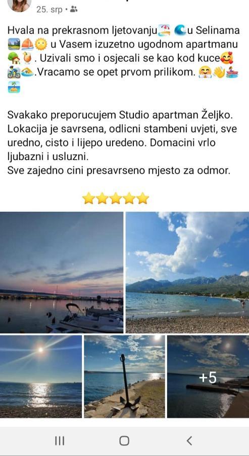 Holiday Home Zeljko,Marija & Jakov Starigrad Paklenica Exteriér fotografie